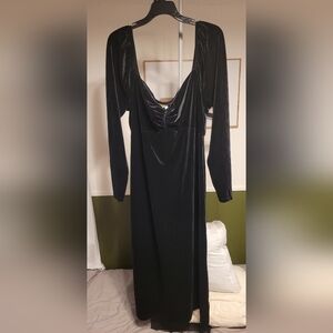 Boden Black Long Sleeve Dress